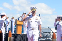 USS Tulsa (LCS 16) Gold Crew Conducts Change of Command Ceremony