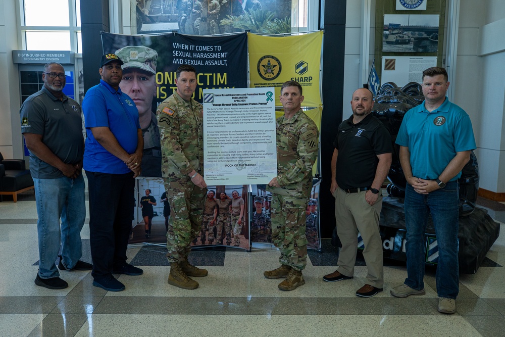 SAAPM Proclamation Signing at the Rock of the Marne