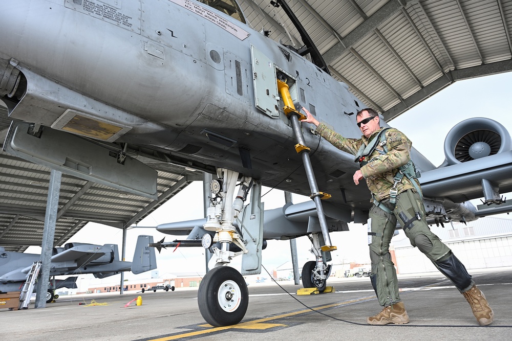 127th Wing Supports Major League Baseball Opening Day Flyover