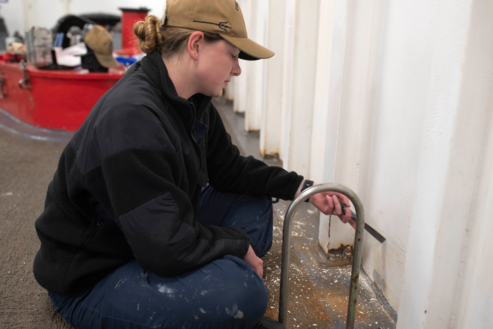 USS Tripoli Shines and Renews during another Maintenance Availability