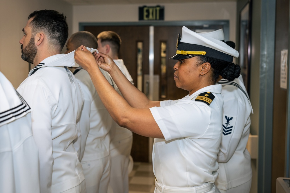 2024 Naval Health Clinic Quantico Summer Uniform Inspections