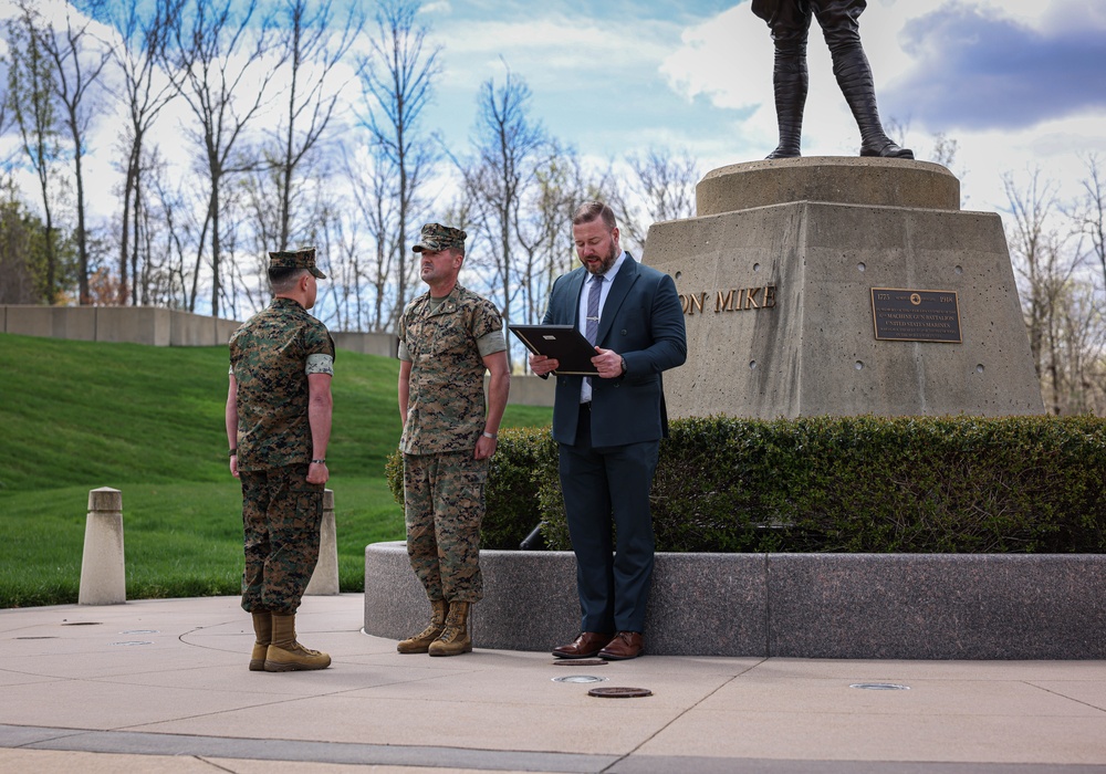 U.S. Marine Promotes at the top 1% of the Ranks