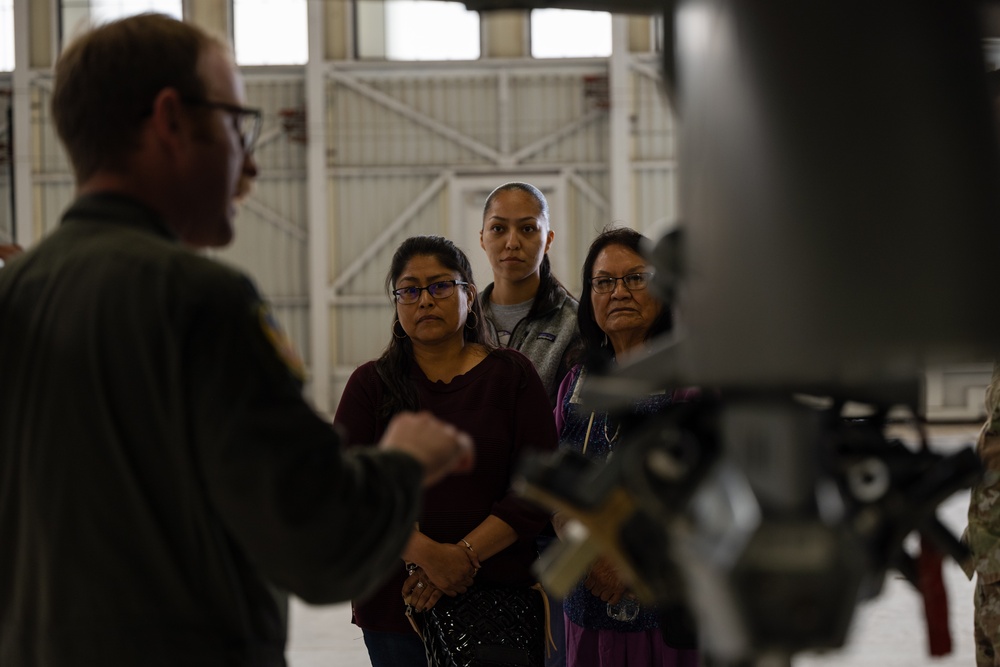 Mescalero Tribal leadership visits the 49th Wing