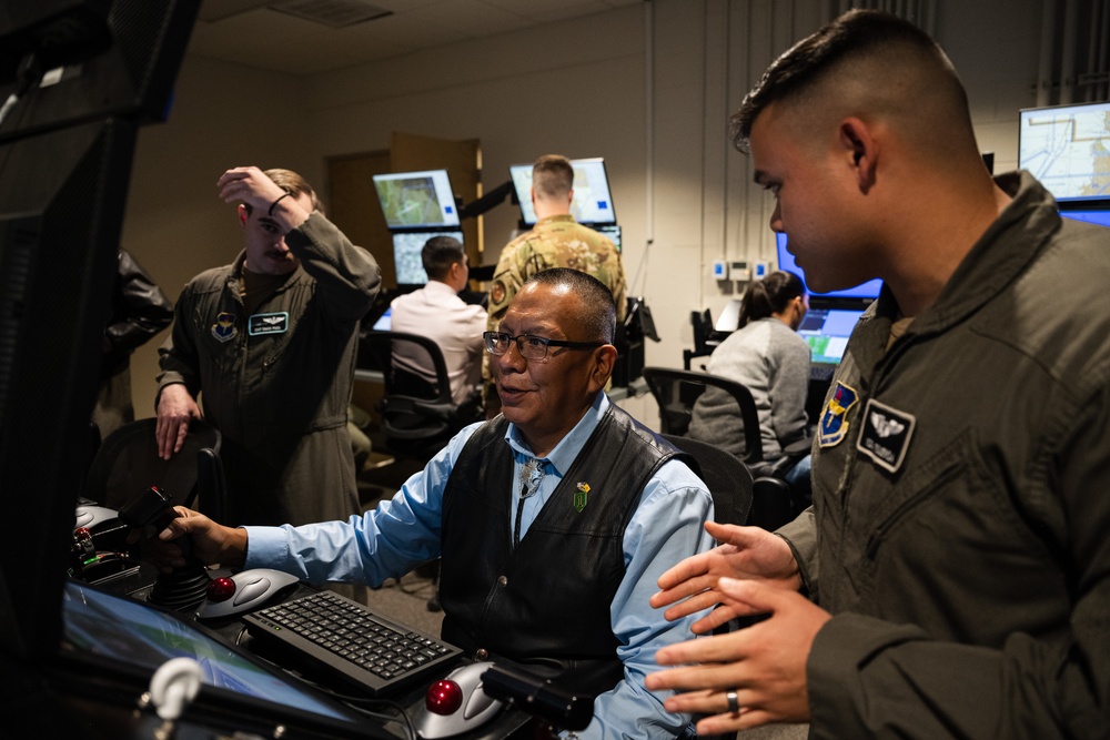 Mescalero Tribal leadership visits the 49th Wing