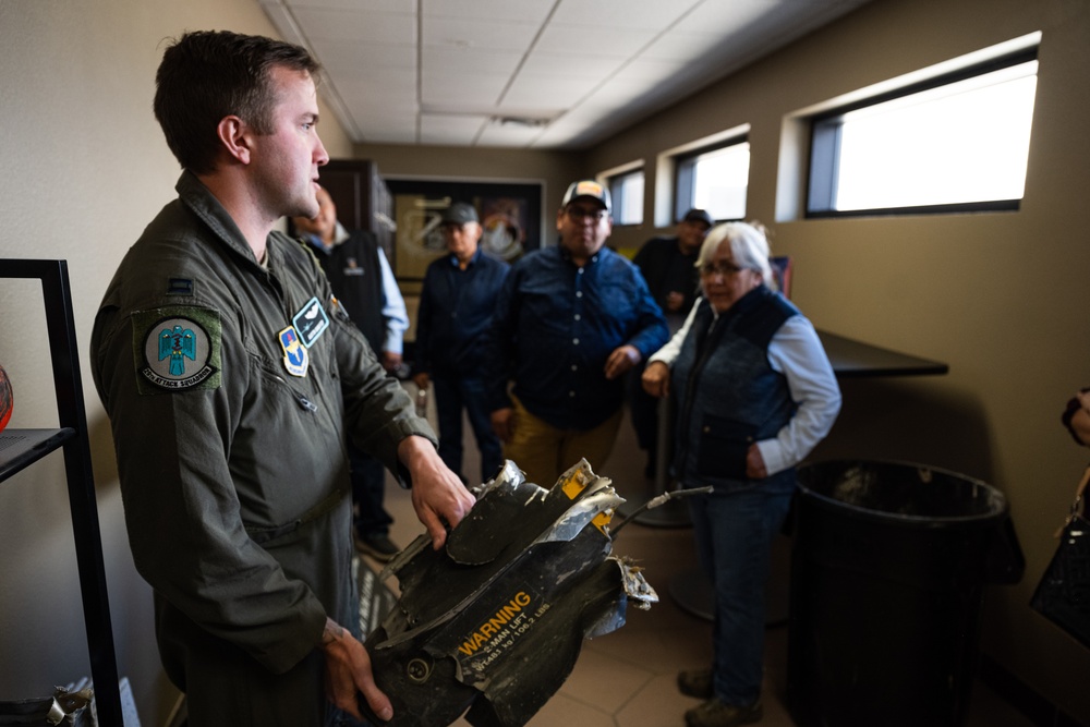 Mescalero Tribal leadership visits the 49th Wing