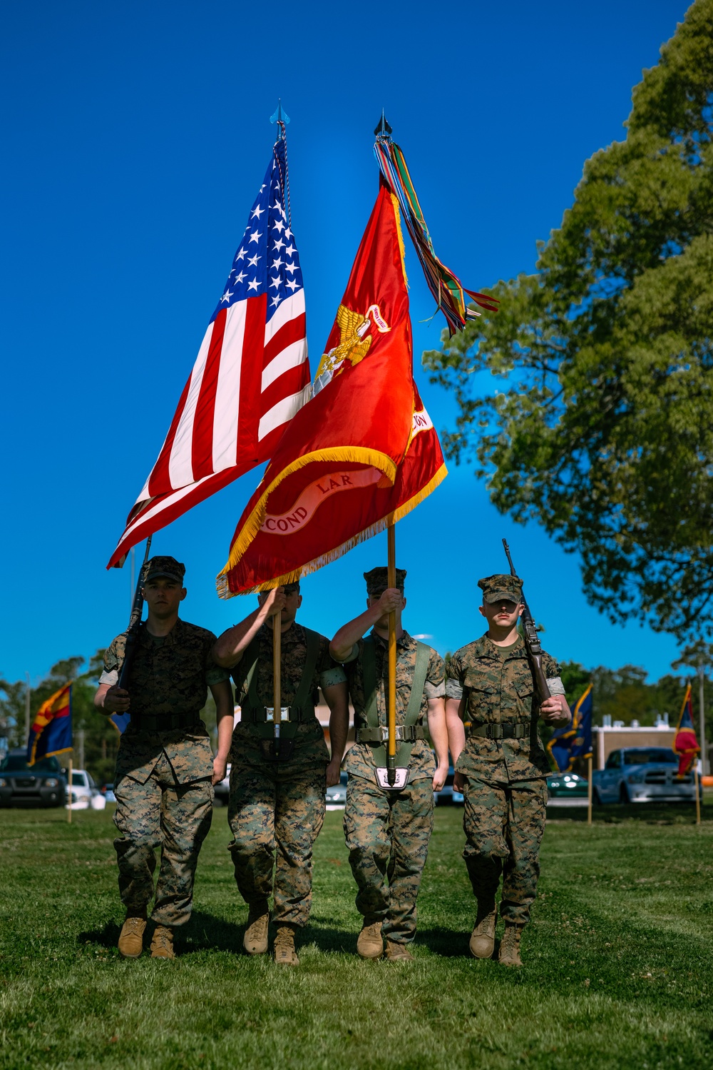 2d LAR Colors Rededication Ceremony