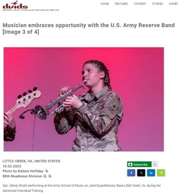 88th Readiness Division public affairs professional earns award in 2023 Brumfield Mass Communications Competition