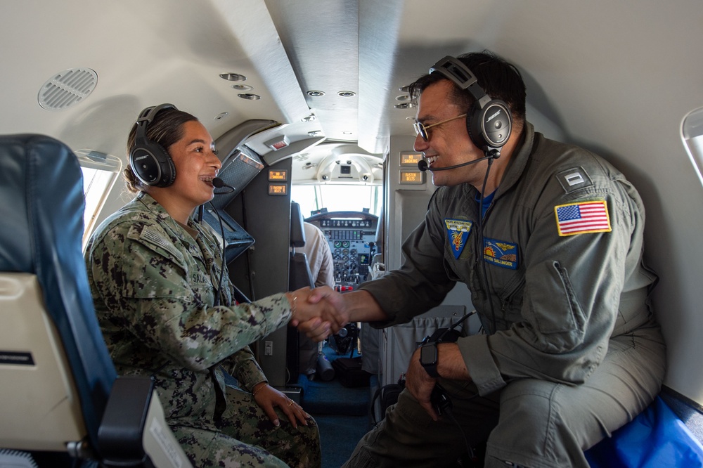 Pacific Missile Range Facility Hosts a Reenlistment Ceremony.