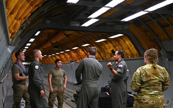 F-22s, KC-10 lands at FIDAE