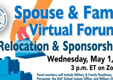 AFMC to host relocation, sponsorship-focused Spouse and Family Forum