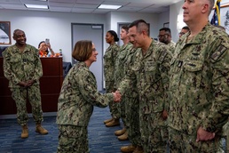 CNO Franchetti Meets with Navy Closure Task Force – Red Hill