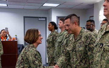 CNO VISITS NAVY CLOSURE TASK FORCE – RED HILL