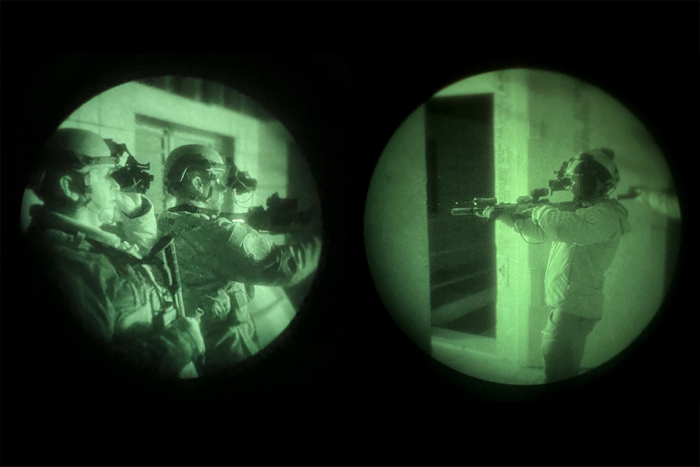419th Security Forces Squadron demonstrates night optical device proficiency