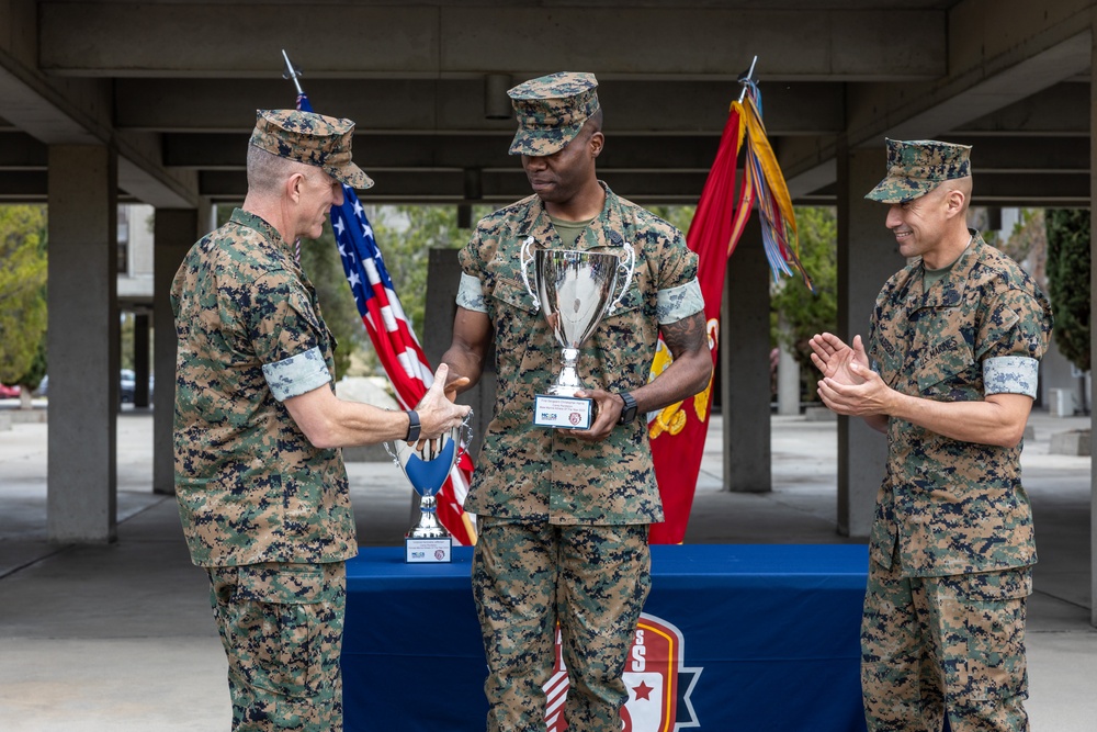 Marines receive Camp Pendleton Athlete of the Year awards