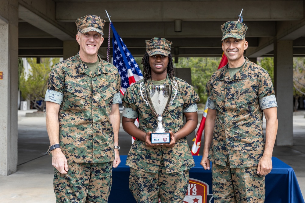 Marines receive Camp Pendleton Athlete of the Year awards