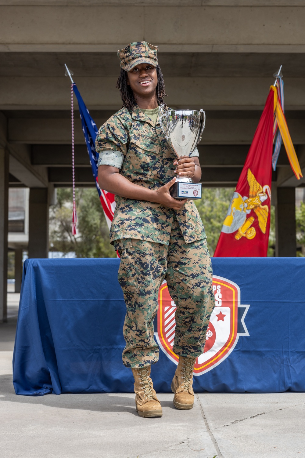 Marines receive Camp Pendleton Athlete of the Year awards