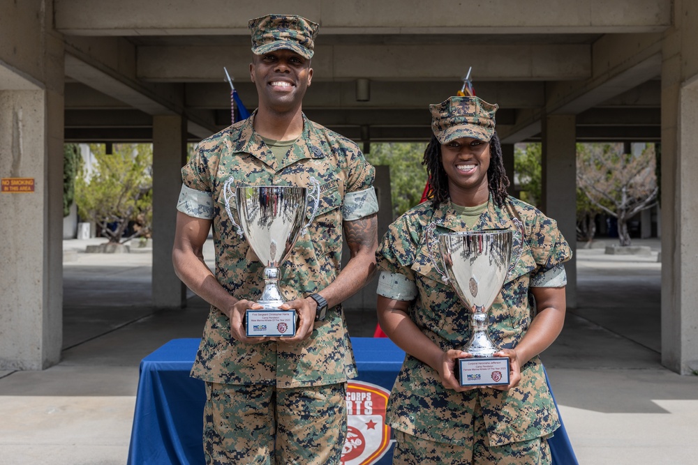 Marines receive Camp Pendleton Athlete of the Year awards