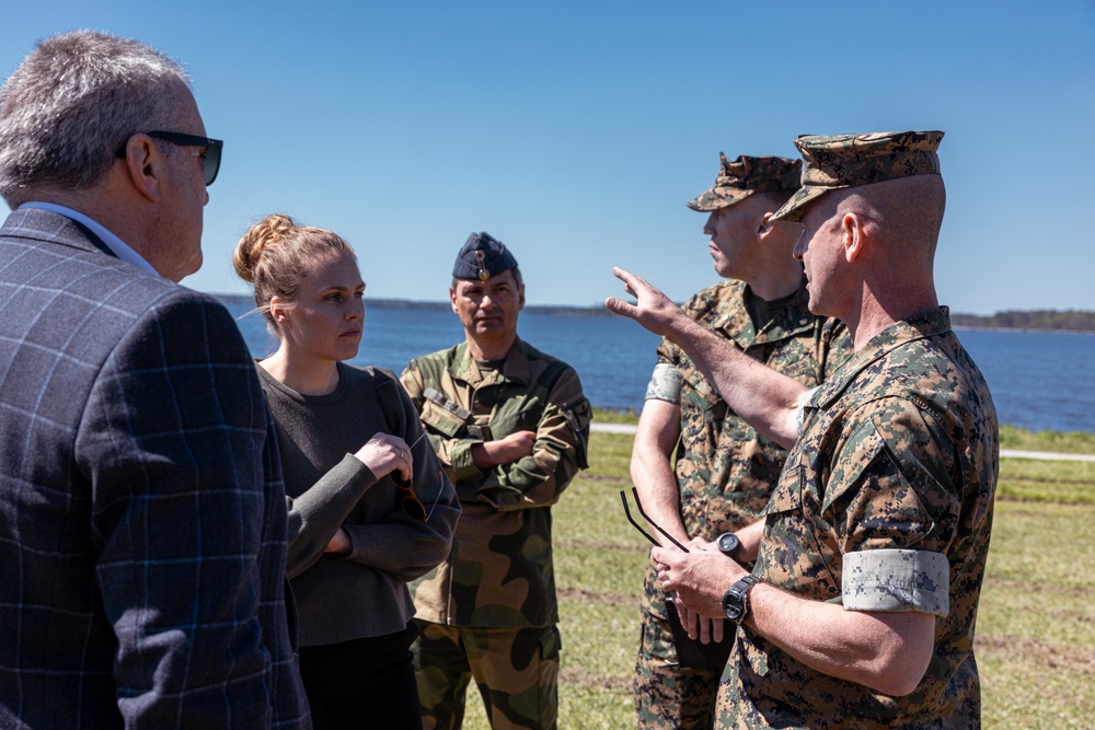 10th Marine Regiment Norwegian Static Demonstration