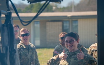 ROTC Cadets Black Hawk Ride