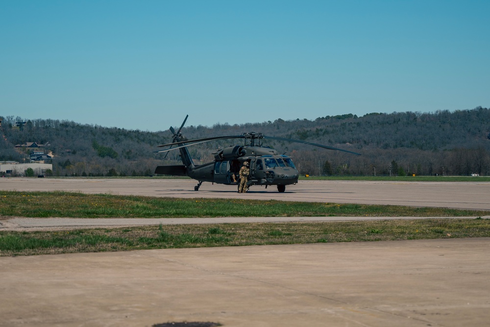 ROTC Cadets Black Hawk Ride