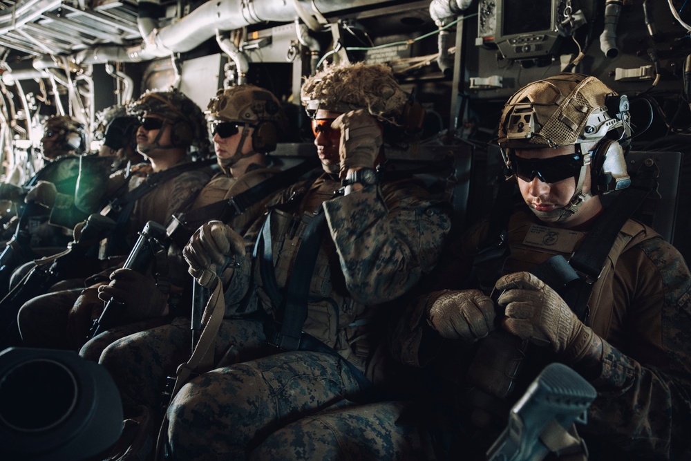 BLT 1/5 Conducts MV-22B Raid at Camp Pendleton