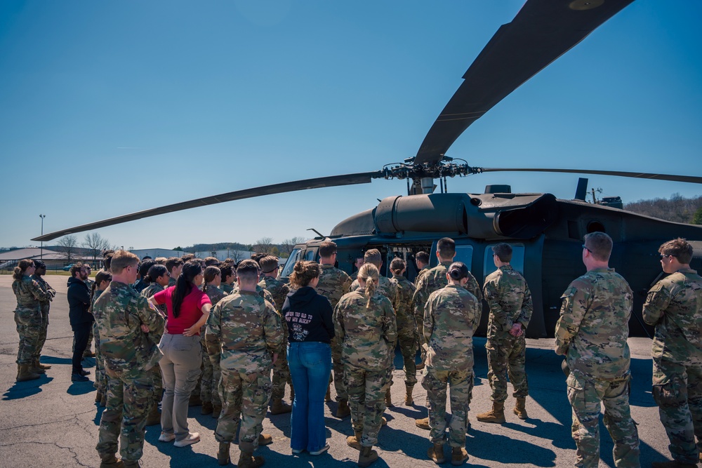 ROTC Cadets Black Hawk Ride