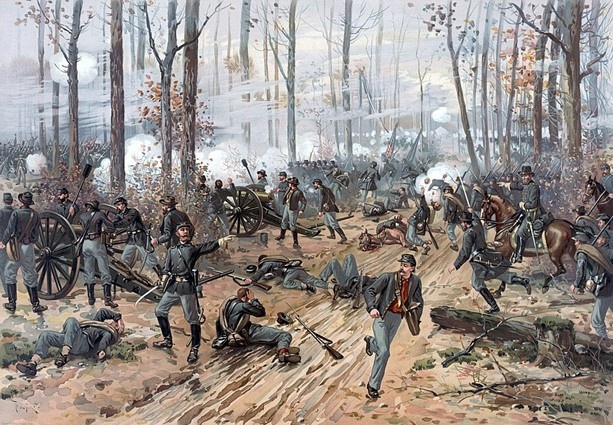 Confederates Defeated at Battle of Shiloh (7 APR 1862)
