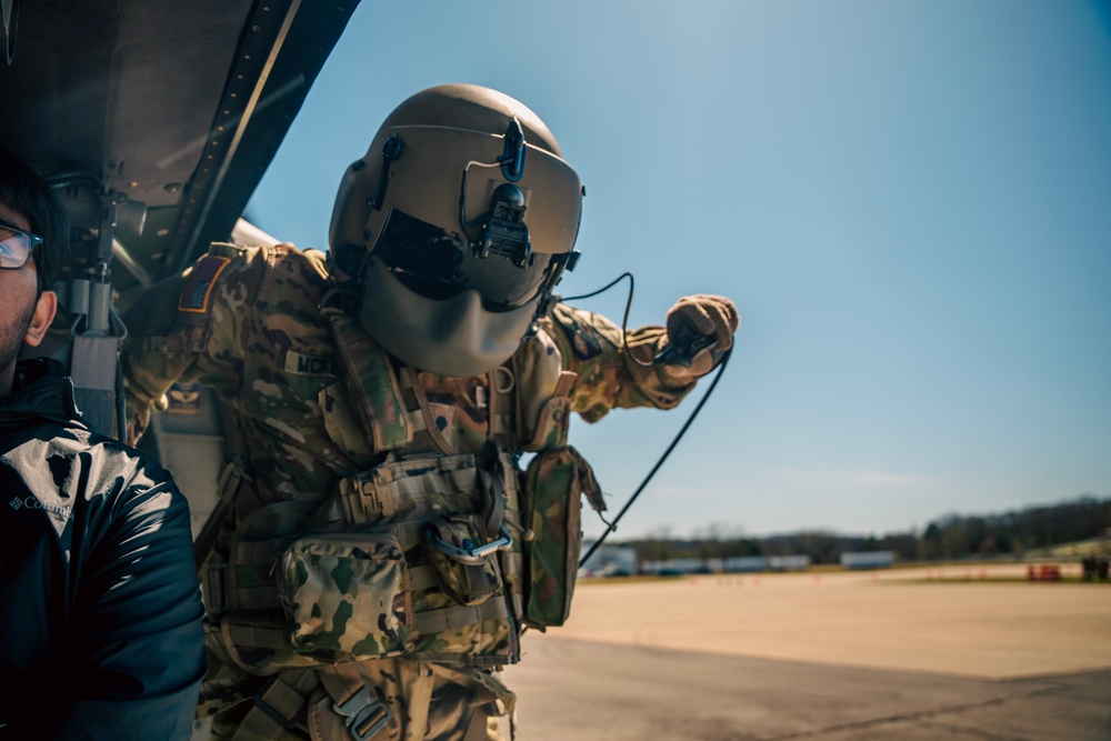 Arkansas ROTC Cadets Black Hawk Ride