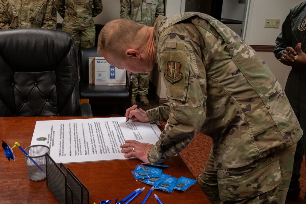 Travis leaders sign April Proclamations