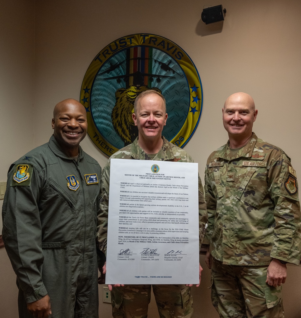 Travis leaders sign April proclamations