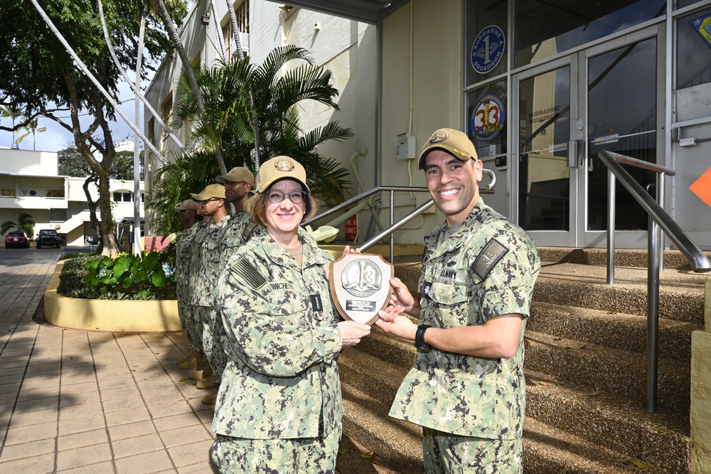 CNO Visits SRS 33