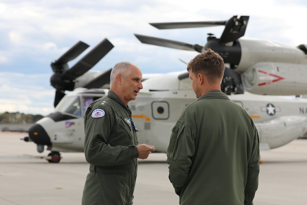 First East Coast-Assigned Navy CMV-22B Osprey Arrives to Norfolk