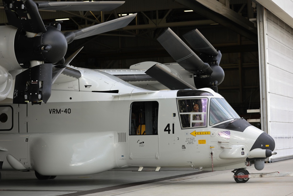 First East Coast-Assigned Navy CMV-22B Osprey Arrives to Norfolk