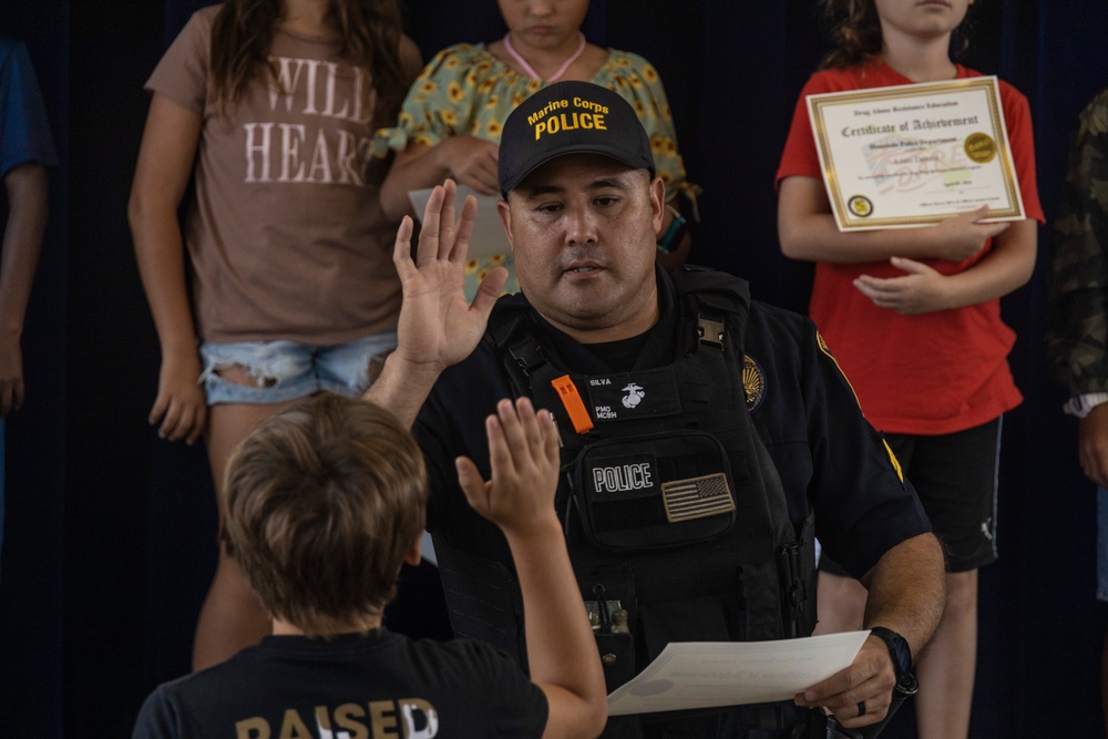 Those Who D.A.R.E.: MCBH PMO holds Drug Abuse Resistance Education Program Graduation