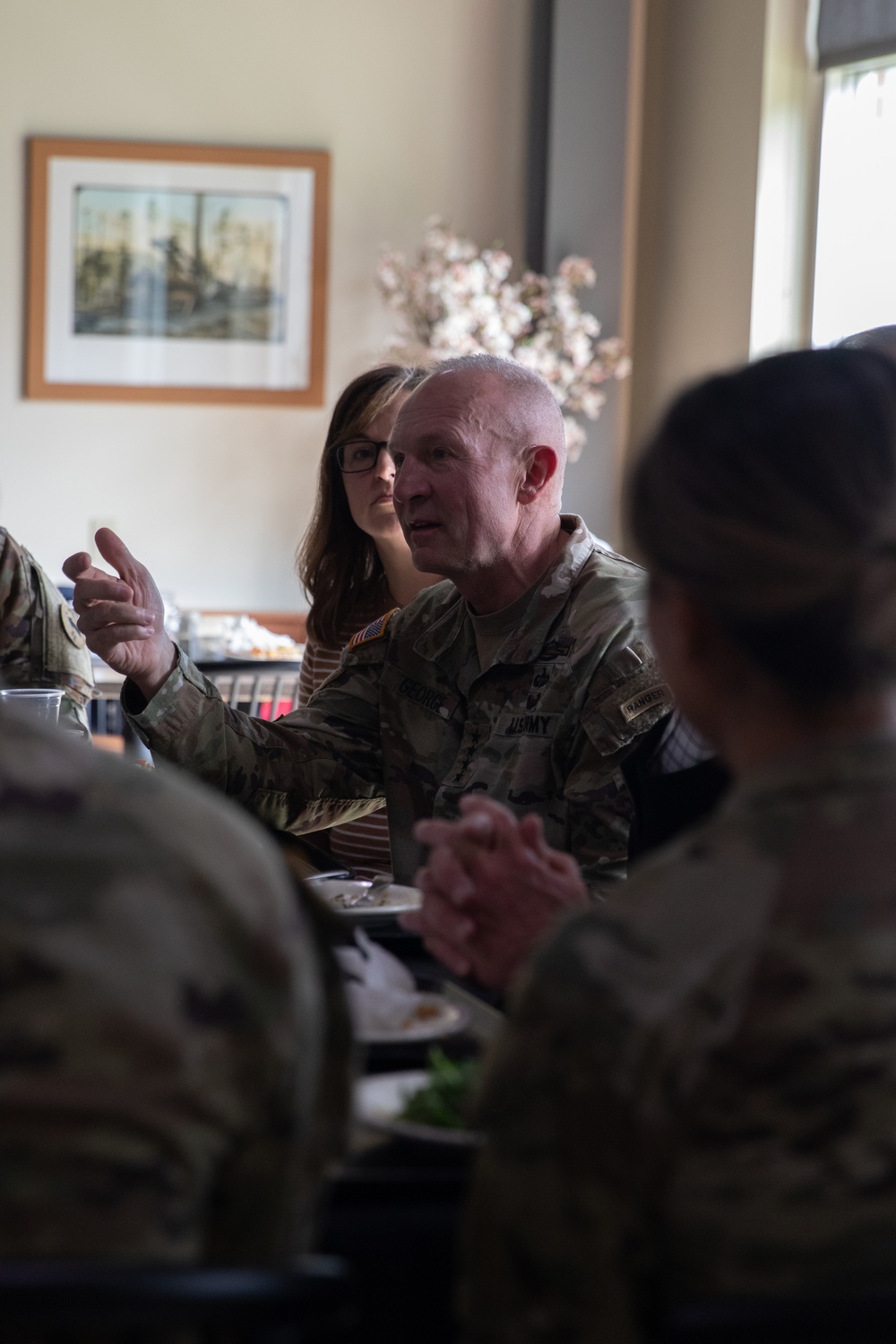 CSA Gen. Randy A. George and SMA Michael Weimer visit Joint Base Lewis-McChord