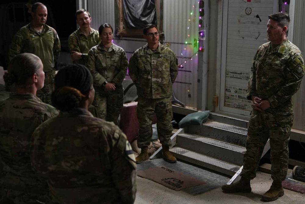 CSOJTF-L Commander Brig. Gen. Ryan visits Syria