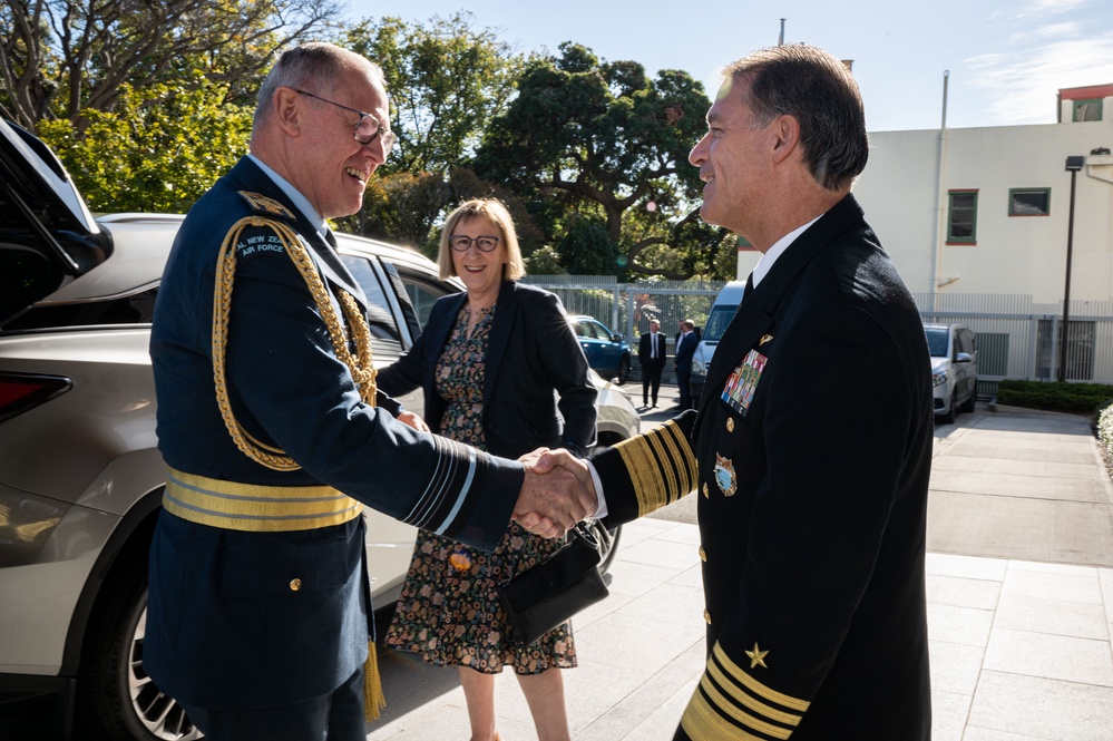 U.S. Indo-Pacific Commander Travels to New Zealand