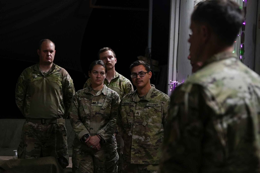 CSOJTF-L Commander Brig. Gen. Ryan visits Syria