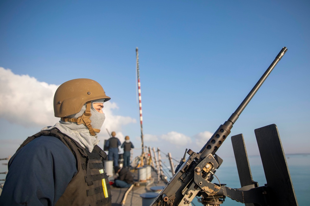 Dvids - Images - Uss Carney Transits The Suez Canal [image 3 Of 6]