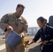 USS Carney Hosts a Baptism in the Red Sea