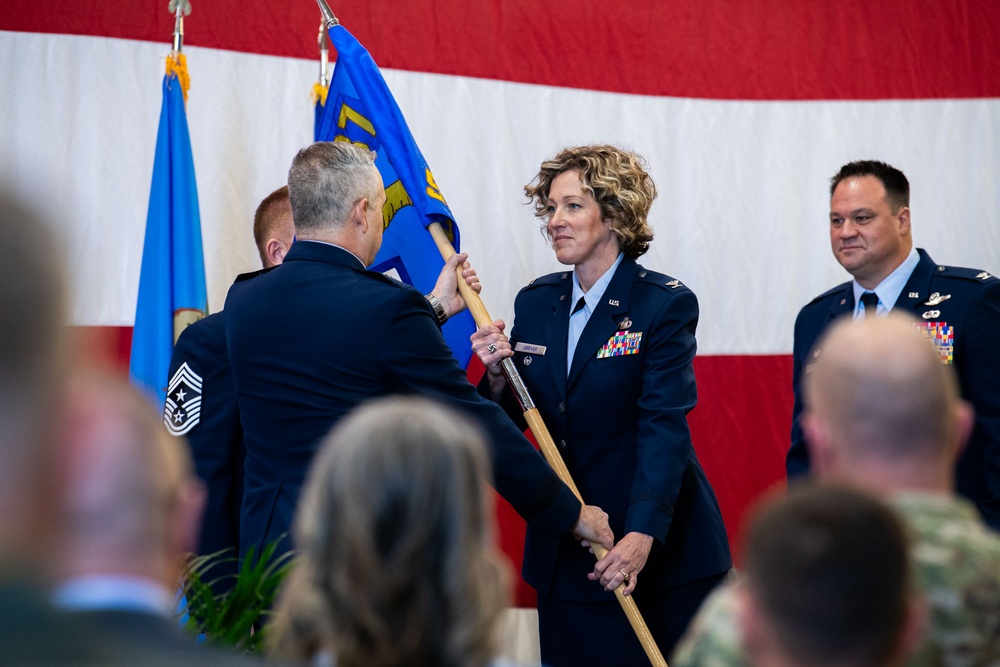 137th SOW makes history with first female wing commander