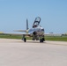 T-33 Shooting Star performs for spectators at The Great Texas Airshow