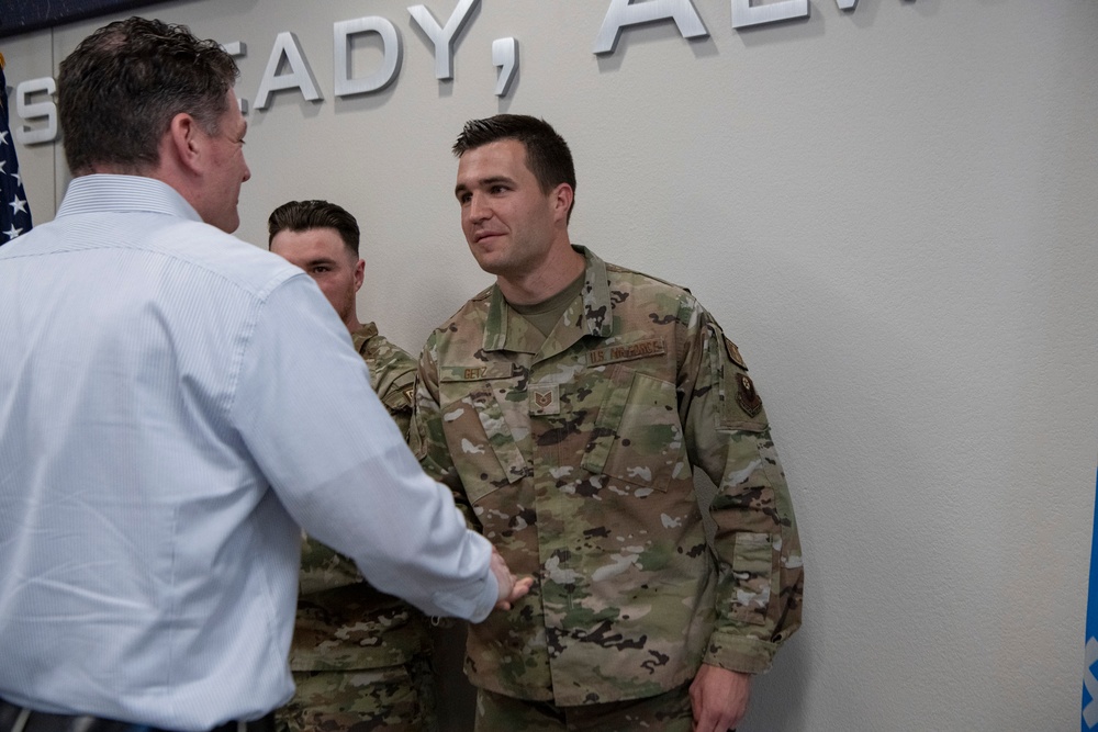 Assistant Secretary of Defense for Special Operations and Low Intensity Conflict visits 137th SOW