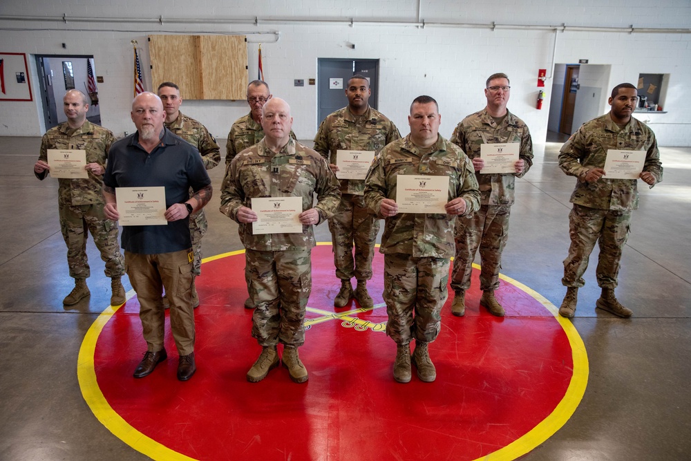 State Defense Force - Ohio conducts Safety Award Ceremony