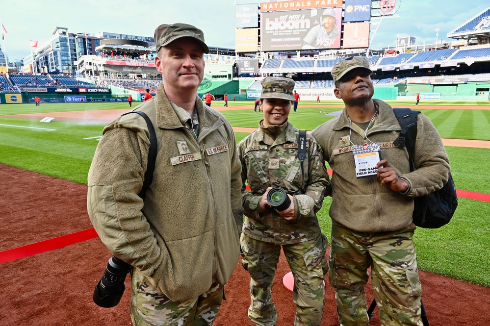 National Guard night at Nationals Park 2024