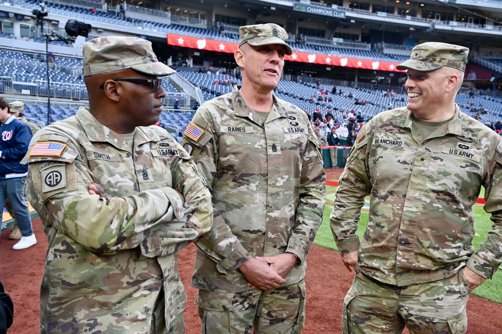 Dvids - Images - National Guard Night At Nationals Park 2024 [image 4 