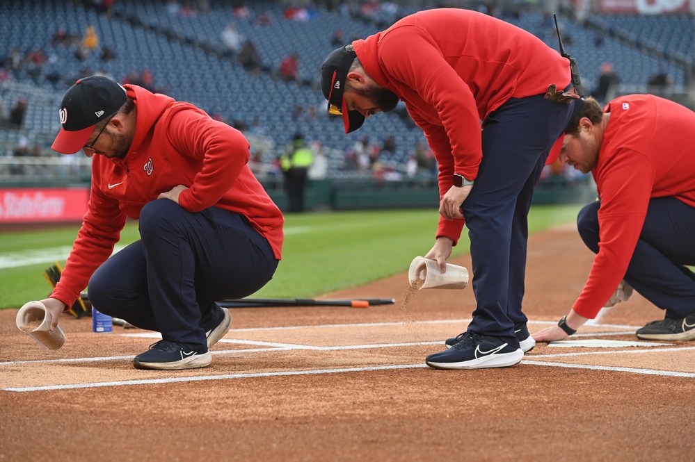 National Guard night at Nationals Park 2024