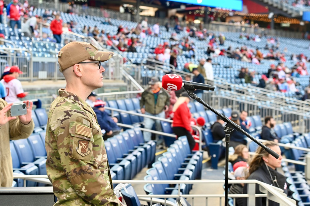 National Guard night at Nationals Park 2024