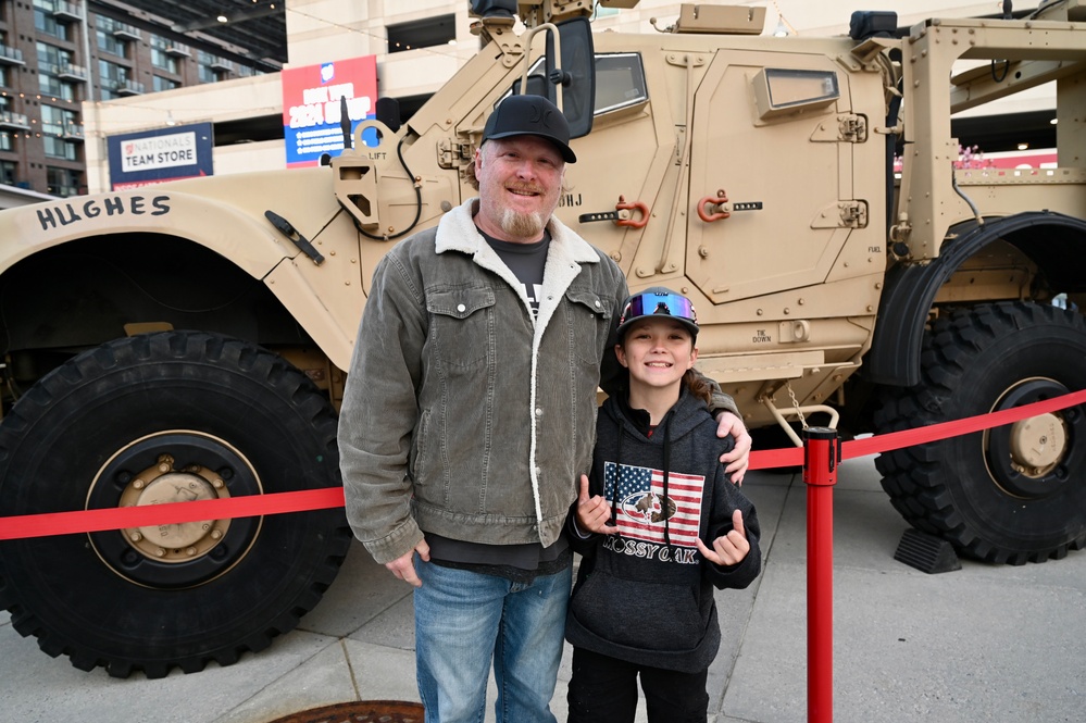 National Guard night at Nationals Park 2024