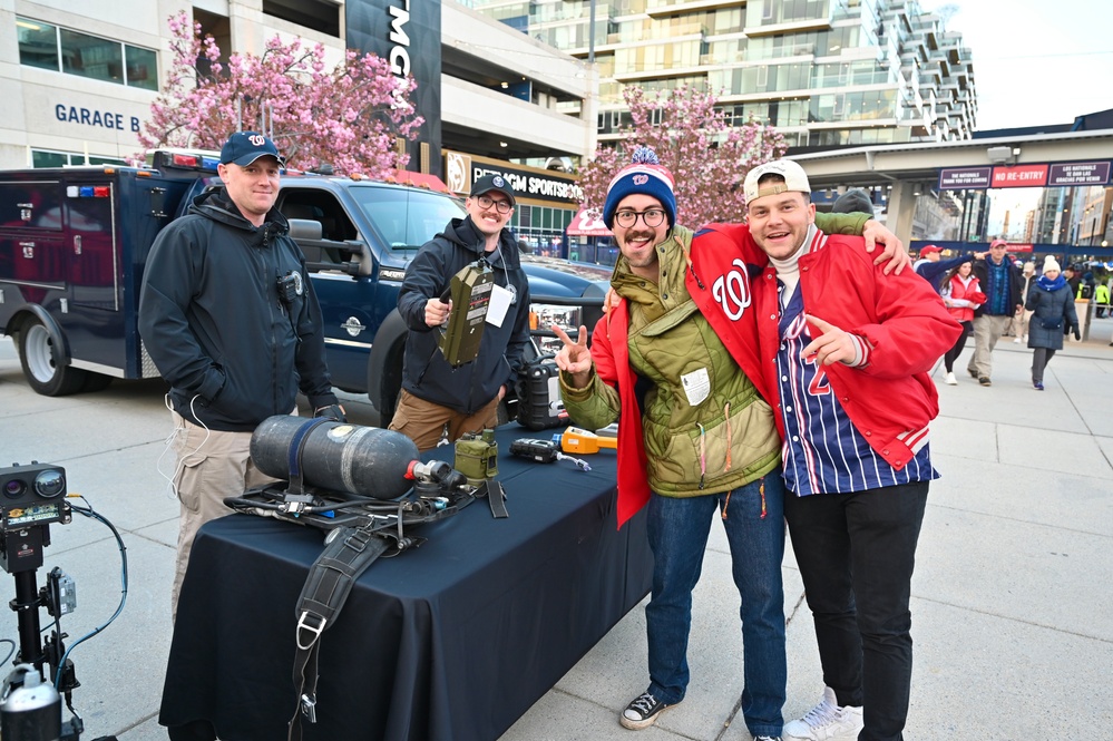 National Guard night at Nationals Park 2024